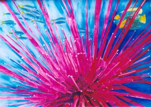 sea urchin Painting